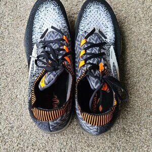 Brooks Bedlam Men’s Stability Running Shoes – Size 12.5 – Gray/Orange